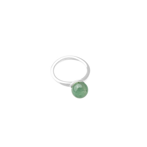 Sfera Anello Moon - Avventurina Verde