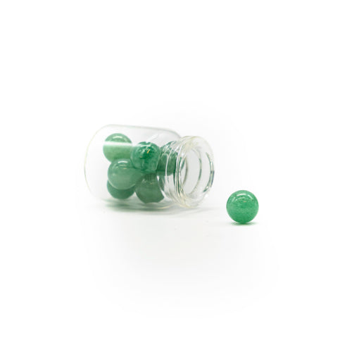 Sfera Moon 8 mm - Avventurina verde