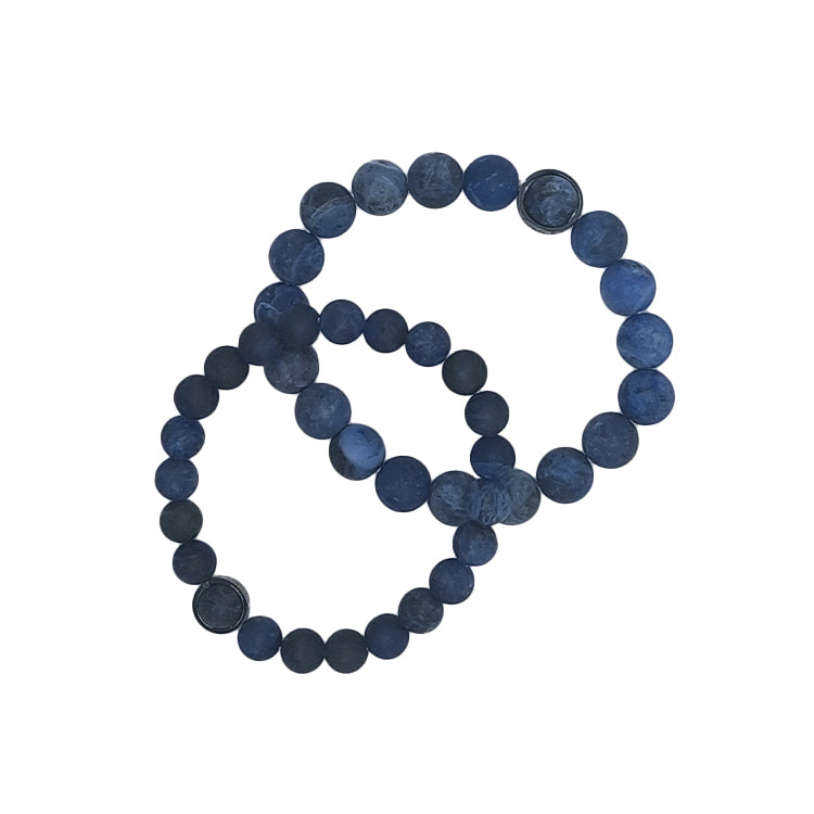 Bracciale Sodalite 4 Elementi