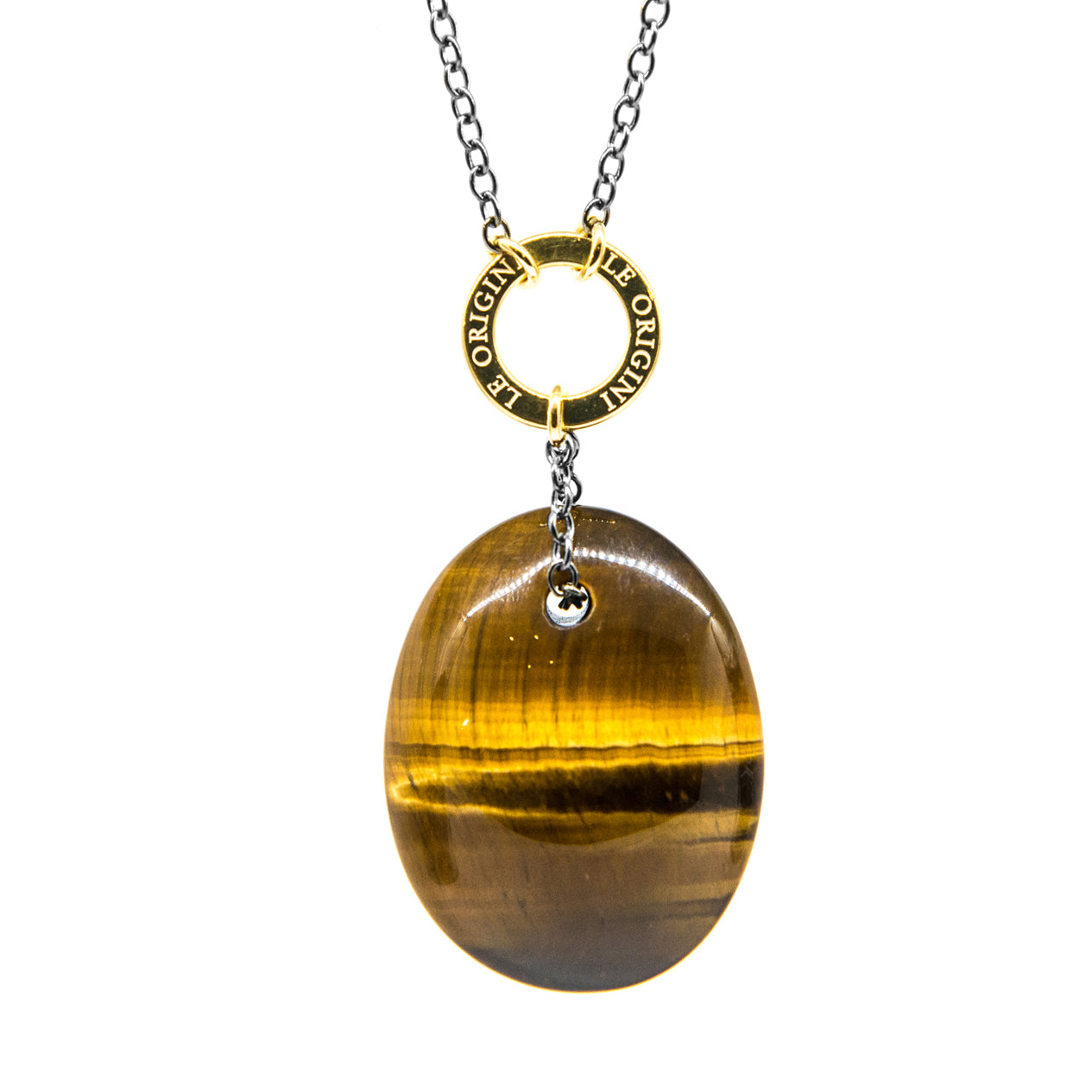 Collana Zodiac Occhio di Tigre - Leone - Le Origini pietre dure pietre semipreziose, pietre naturali