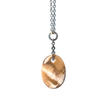 Collana Mini Zodiac Legno Fossile - Capricorno - Le Origini pietre dure pietre semipreziose, pietre naturali